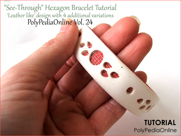 polypediaonline mosquito bracelet see through tutorial polymer clay 