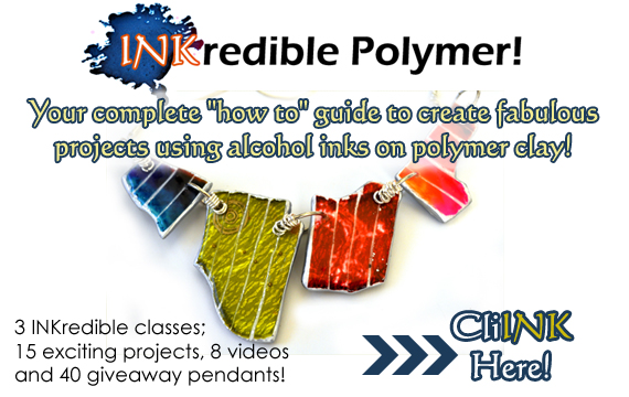 polymer clay tutorial alcohol ink
