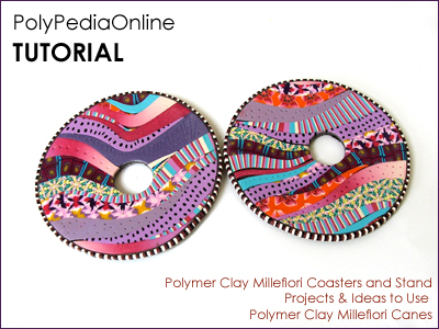 Millefiori Celebration polymer clay canes polypediaonline
