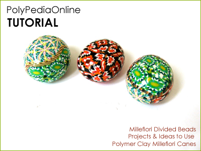 polymer clay tutorial polypediaonline millefiori  beads