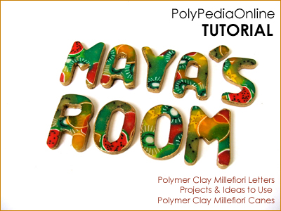 polymer clay millefiori tutorials polypediaonlne