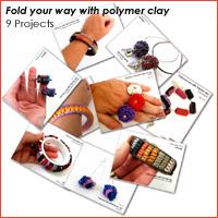 polymer clay tutorial folding techniques
